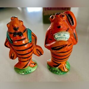 Hard to Find Vintage Lobster salt and pepper shakers